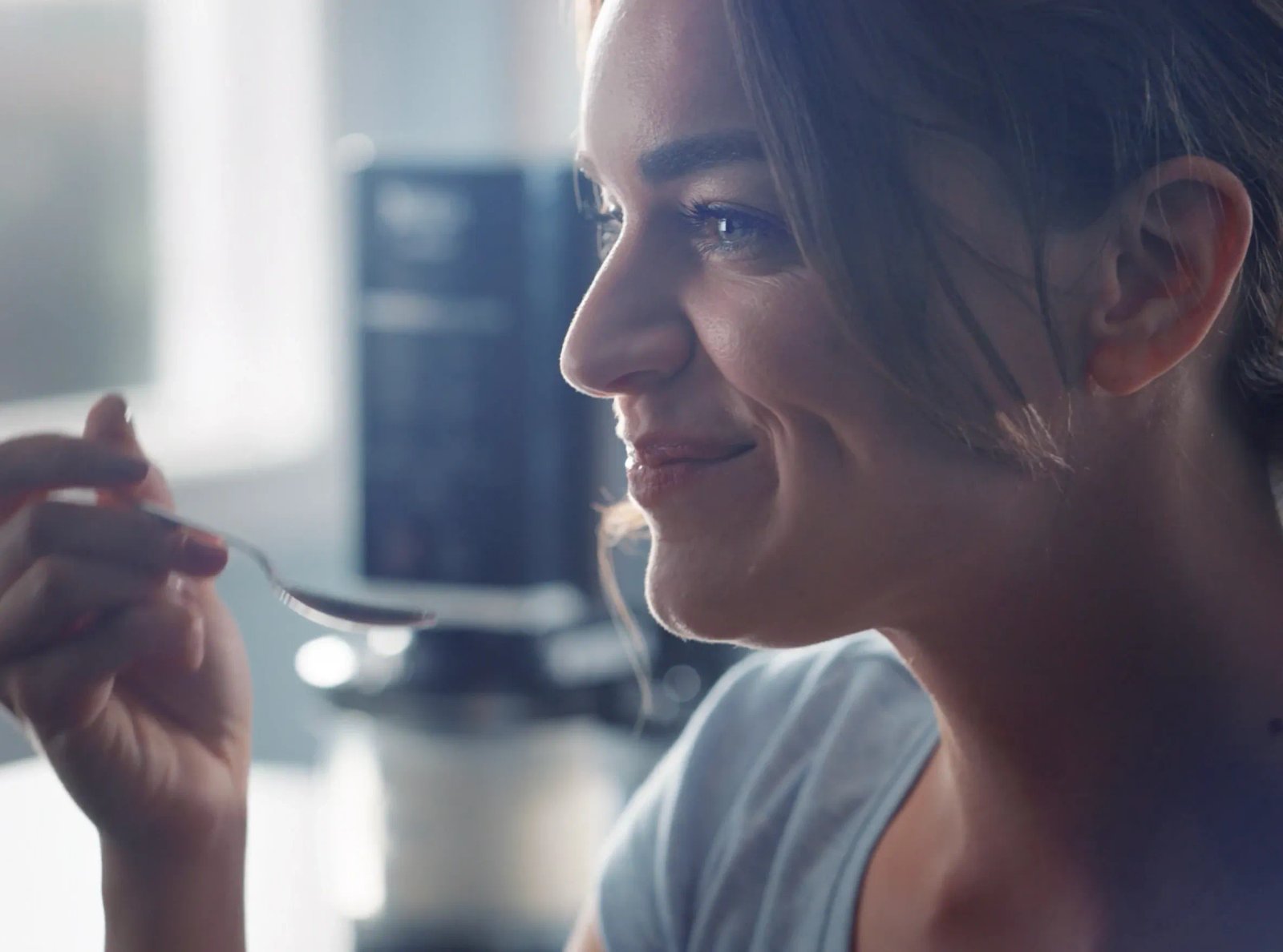 Creami Pro com frutas e ingredientes